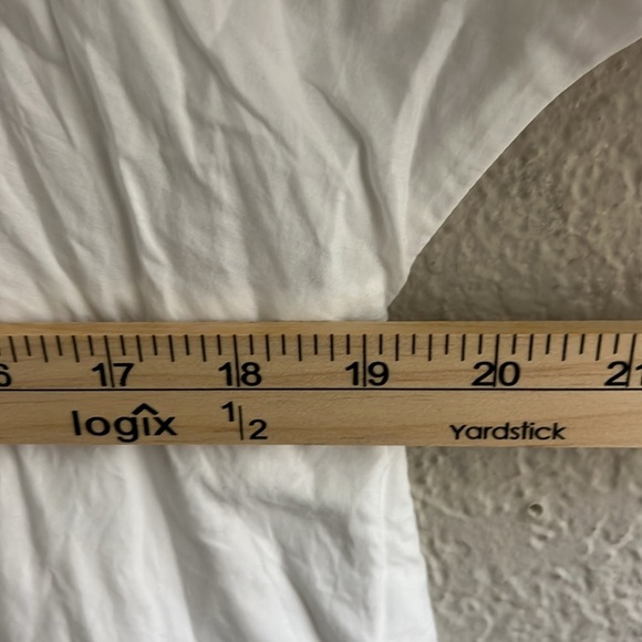 Madewell NNT Embroidered Poplin V-Neck Mini Dress SIZE XL with pockets - Picture 14 of 14